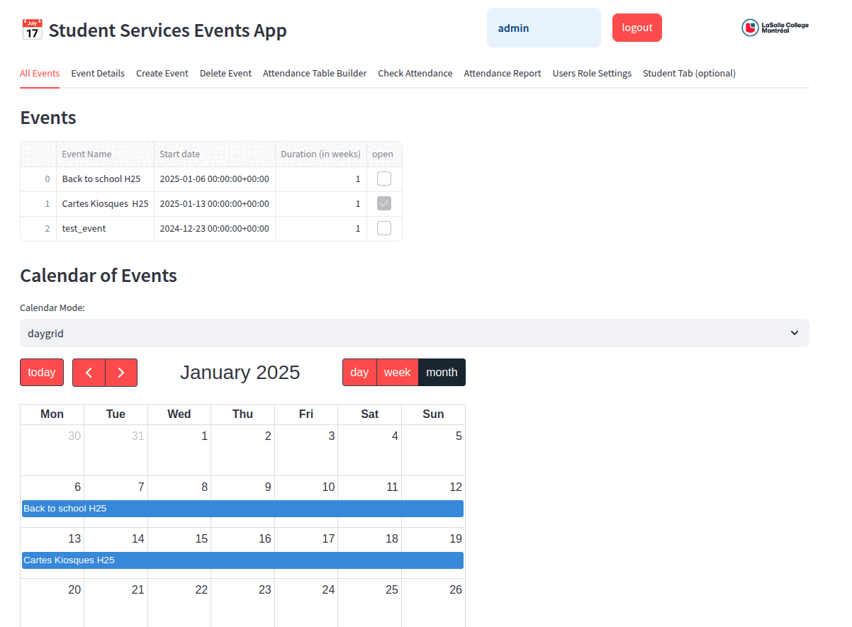 Scheduler Student Services